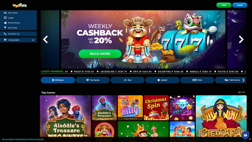 Recensione del casinò Winspark: il nostro verdetto Recensione del casinò Winspark: il nostro verdetto